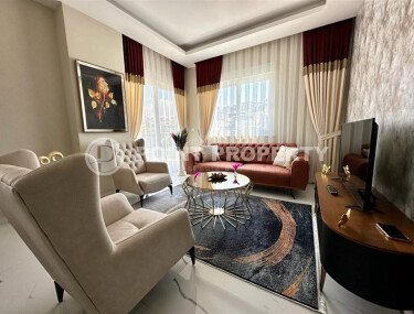 Яркая квартира 1+1 в районе Каргыджак с панорамным видом на горы и окрестности-id-10780-фото-4