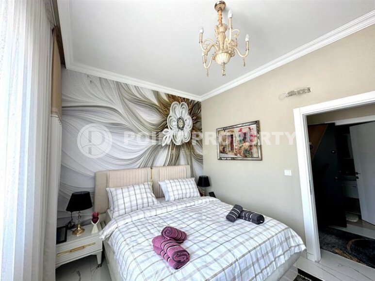 Яркая квартира 1+1 в районе Каргыджак с панорамным видом на горы и окрестности-id-10780-фото-7