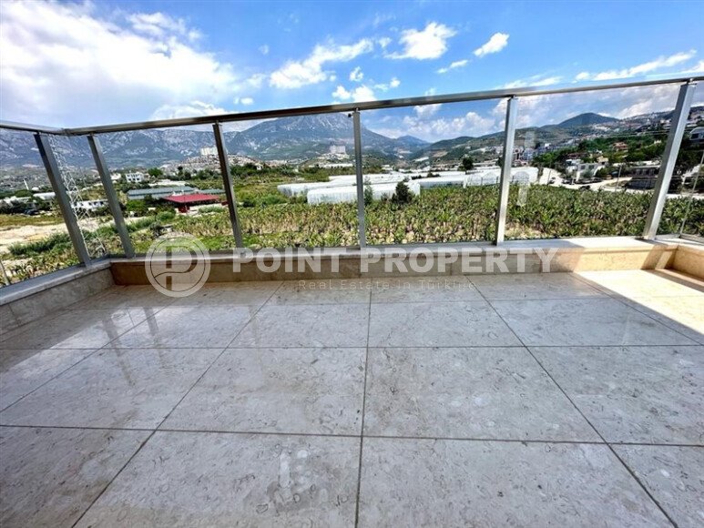 Яркая квартира 1+1 в районе Каргыджак с панорамным видом на горы и окрестности-id-10780-фото-11