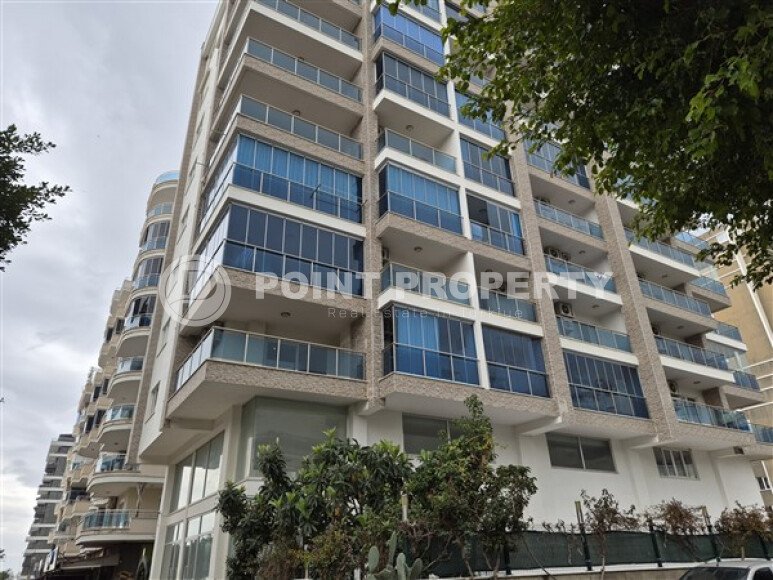 Уютная студия 0+1 в районе Махмутлар с застекленным балконом и видом на горы-id-10781-фото-1