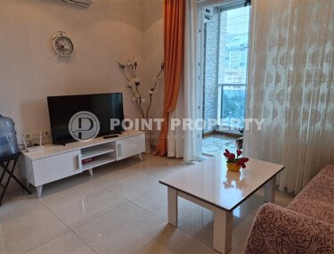 Уютная студия 0+1 в районе Махмутлар с застекленным балконом и видом на горы-id-10781-фото-3