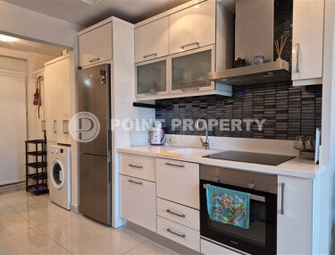 Уютная студия 0+1 в районе Махмутлар с застекленным балконом и видом на горы-id-10781-фото-4