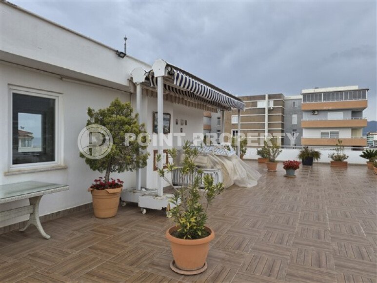 Уютная студия 0+1 в районе Махмутлар с застекленным балконом и видом на горы-id-10781-фото-9