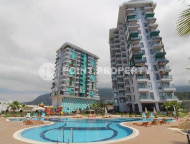 Светлая квартира 51 м² в районе Махмутлар в комплексе с отельной инфраструктурой-id-10784-фото-1