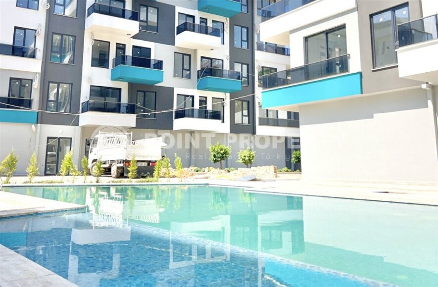 Светлая квартира 55 м² центр Аланьи, пляж Клеопатры-id-10787-фото-1