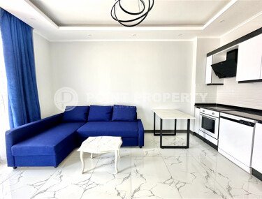 Светлая квартира 55 м² центр Аланьи, пляж Клеопатры-id-10787-фото-2