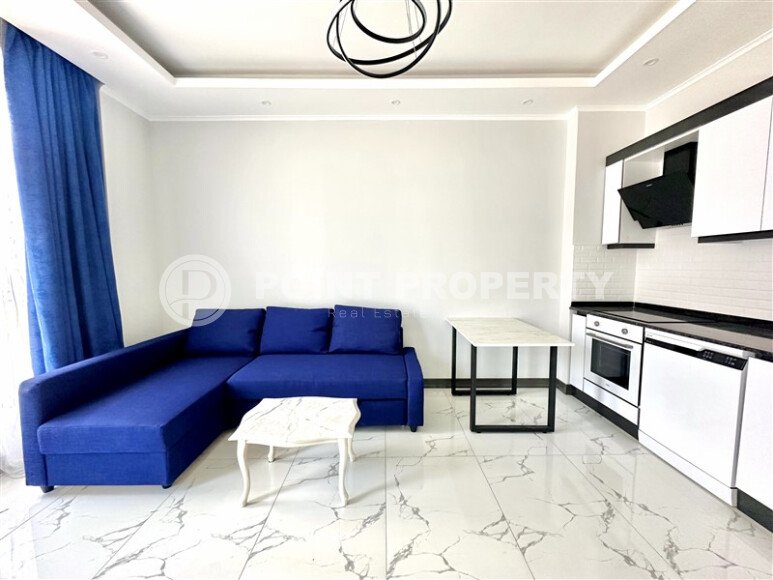 Светлая квартира 55 м² центр Аланьи, пляж Клеопатры-id-10787-фото-2