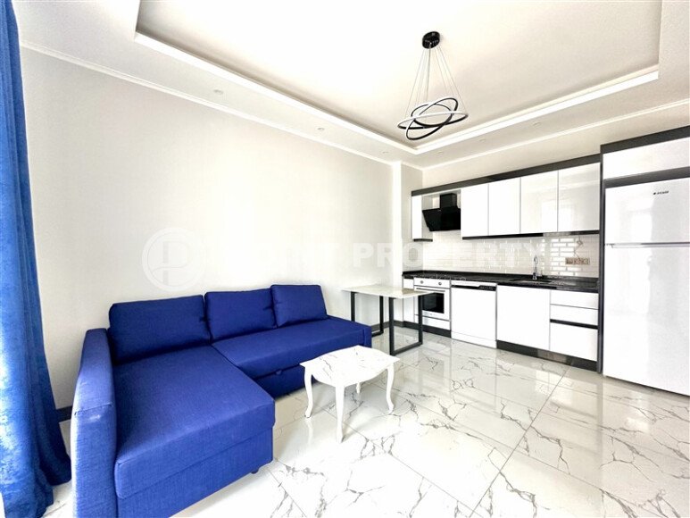 Светлая квартира 55 м² центр Аланьи, пляж Клеопатры-id-10787-фото-3