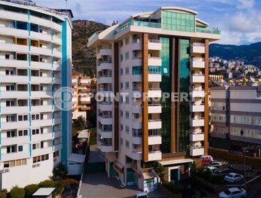 Светлая квартира 50 м² центр Аланьи, пляж Клеопатры, вид на море-id-10796-фото-1