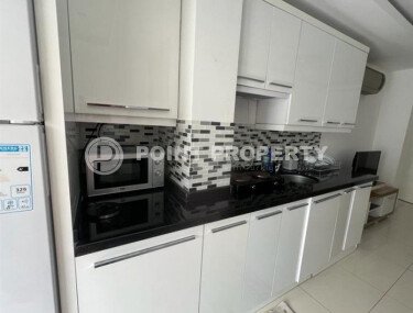 Светлая квартира 50 м² центр Аланьи, пляж Клеопатры, вид на море-id-10796-фото-5