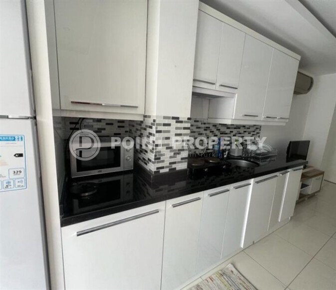 Светлая квартира 50 м² центр Аланьи, пляж Клеопатры, вид на море-id-10796-фото-5