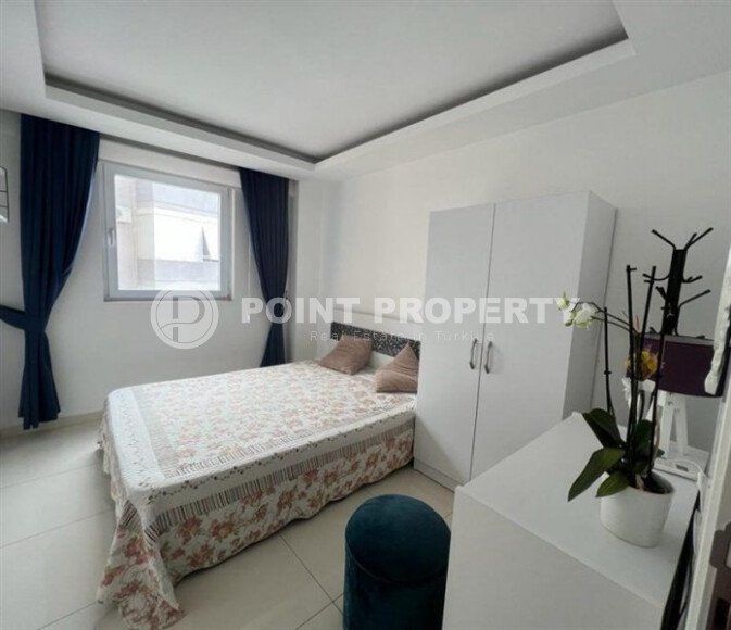 Светлая квартира 50 м² центр Аланьи, пляж Клеопатры, вид на море-id-10796-фото-6