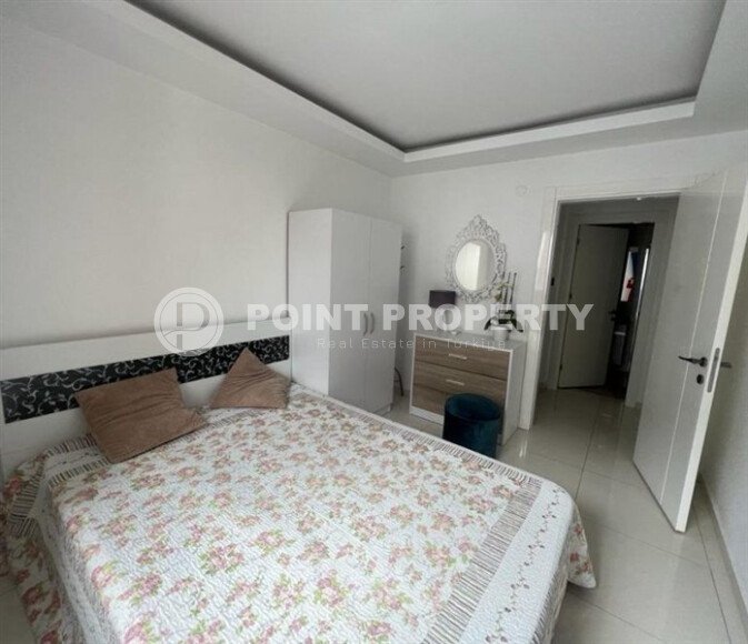 Светлая квартира 50 м² центр Аланьи, пляж Клеопатры, вид на море-id-10796-фото-7