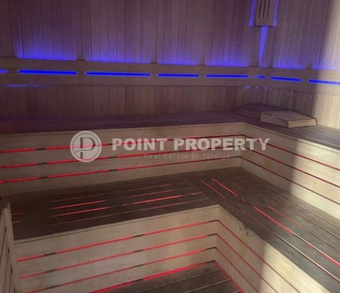 Светлая квартира 50 м² центр Аланьи, пляж Клеопатры, вид на море-id-10796-фото-12