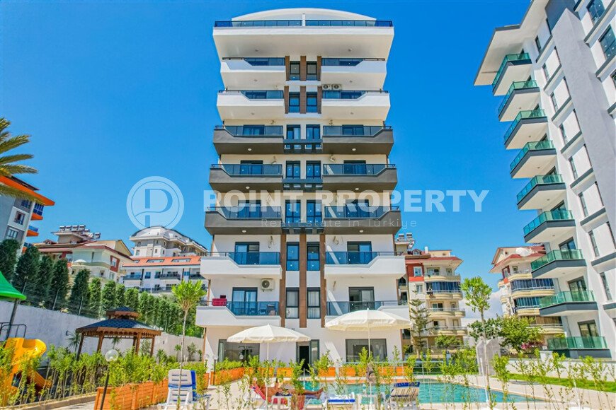 Современная светлая квартира 50 м² район Авсаллар, комплекс с богатой инфраструктурой-id-10797-фото-1