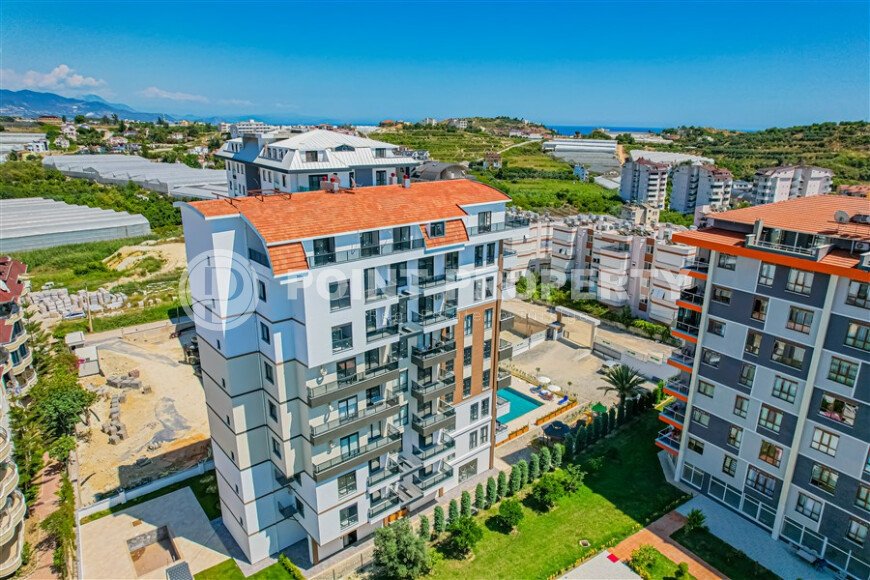 Современная светлая квартира 50 м² район Авсаллар, комплекс с богатой инфраструктурой-id-10797-фото-12