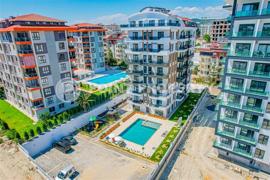 Современная светлая квартира 50 м² район Авсаллар, комплекс с богатой инфраструктурой-id-10797-фото-15