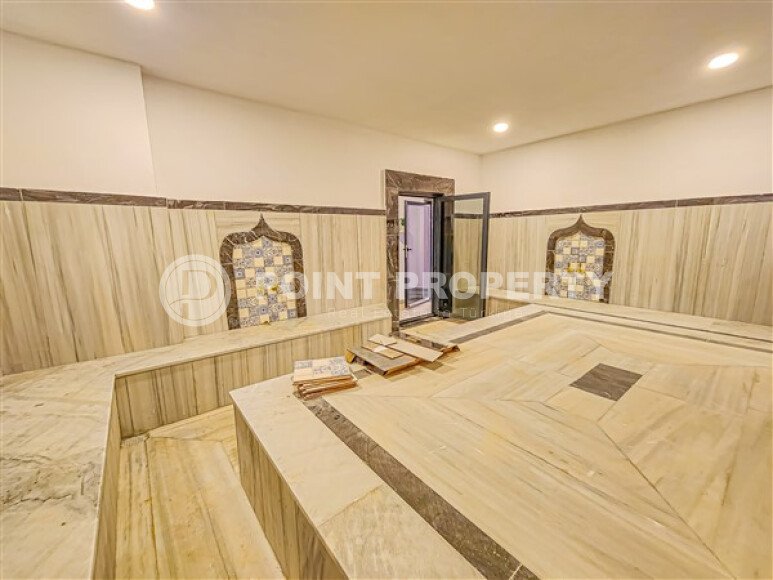 Современная светлая квартира 50 м² район Авсаллар, комплекс с богатой инфраструктурой-id-10797-фото-25