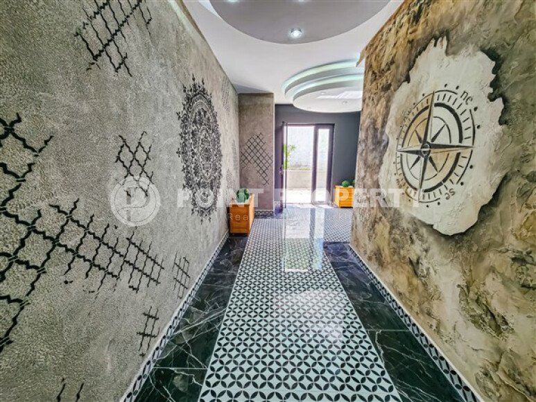 Современная светлая квартира 50 м² район Авсаллар, комплекс с богатой инфраструктурой-id-10797-фото-27