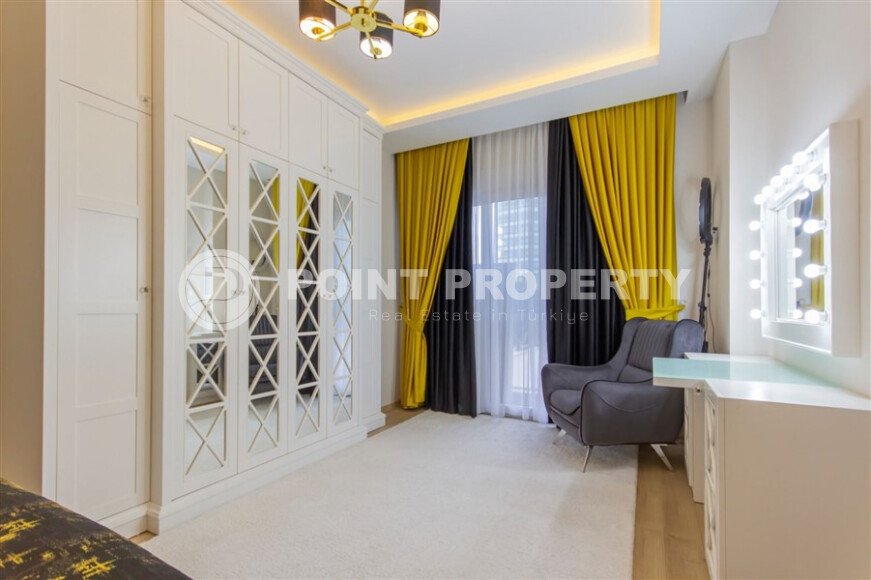 Stylish 200 m² apartment in Mahmutlar with a separate kitchen, close to the sea-id-10800-photo-10