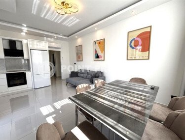 Элегантные светлые апартаменты 2+1, 75 м² центр Аланьи-id-10802-фото-3