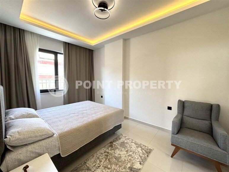 Elegant, bright 2+1 apartment, 75 m², Alanya city center-id-10802-photo-12
