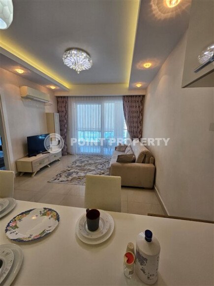 Просторная квартира 78 м² район Махмутлар, вид на горы-id-10809-фото-2