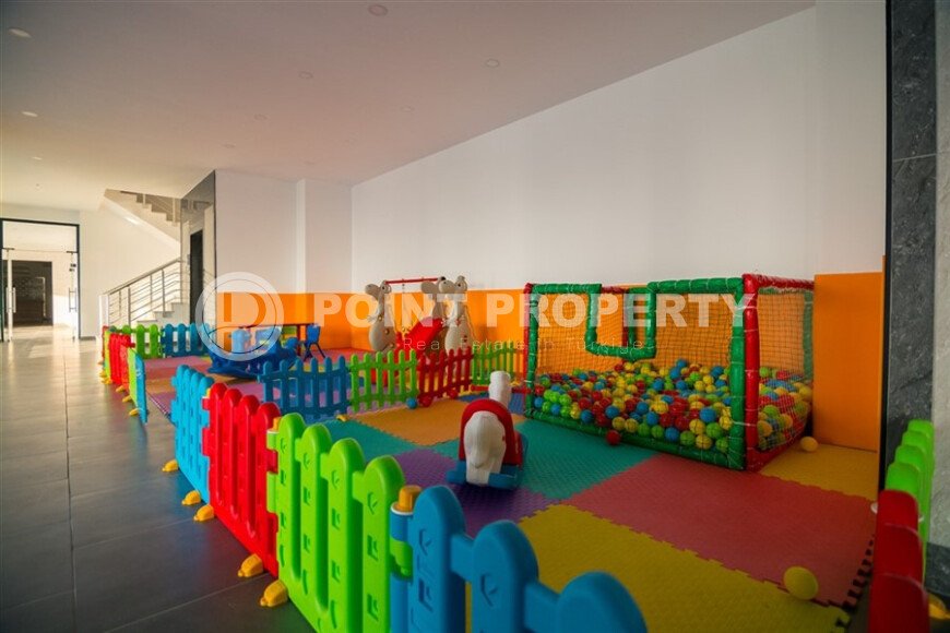 Bright apartment 50 m² with good views, transfer to the sea, Mahmutlar-id-10815-photo-8