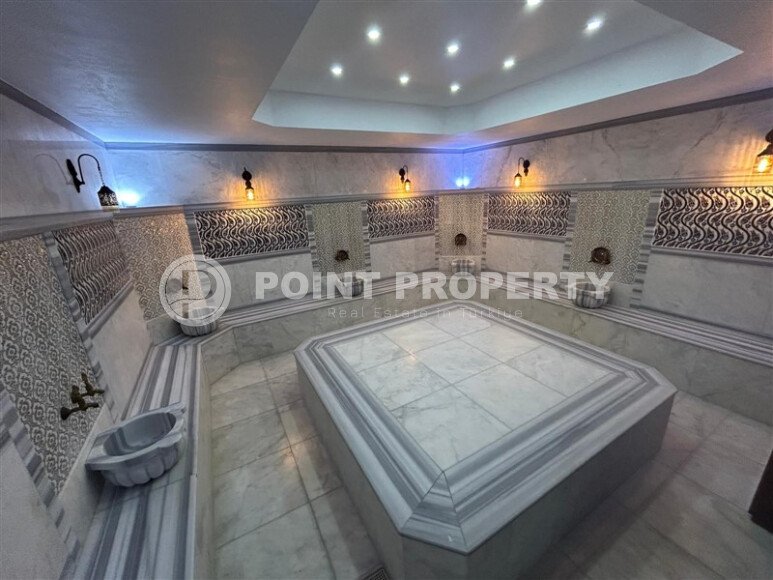 Bright apartment 50 m² with good views, transfer to the sea, Mahmutlar-id-10815-photo-10