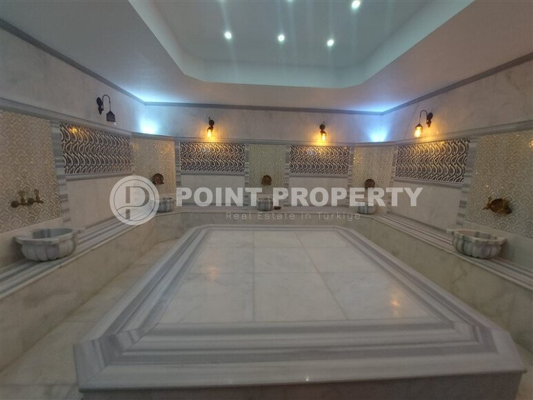 Bright apartment 50 m² with good views, transfer to the sea, Mahmutlar-id-10815-photo-13