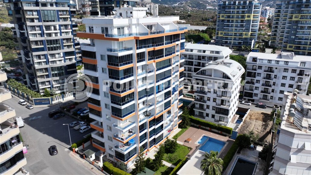 Уютная квартира 55 м² в Махмутларе в жилом комплексе с инфраструктурой-id-10823-фото-12