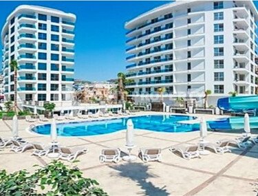 Престижные апартаменты 60 м² центр Аланьи, ВНЖ, вид на море и Кале-id-10826-фото-1