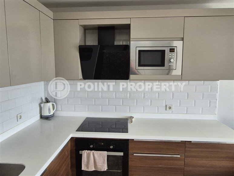 Престижные апартаменты 60 м² центр Аланьи, ВНЖ, вид на море и Кале-id-10826-фото-3