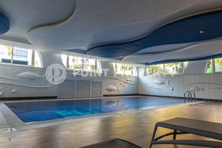Престижные апартаменты 60 м² центр Аланьи, ВНЖ, вид на море и Кале-id-10826-фото-9