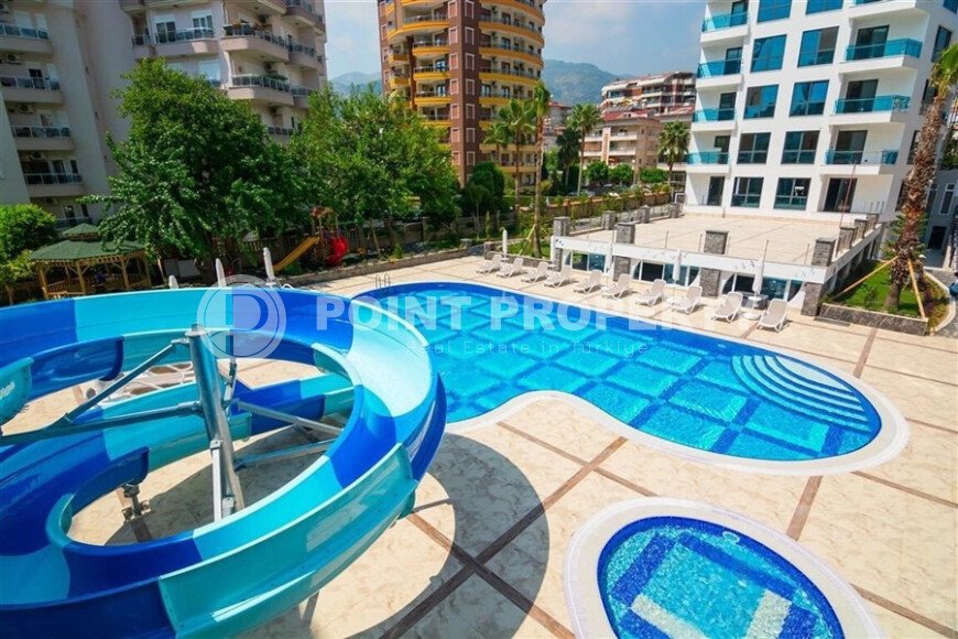Престижные апартаменты 60 м² центр Аланьи, ВНЖ, вид на море и Кале-id-10826-фото-14