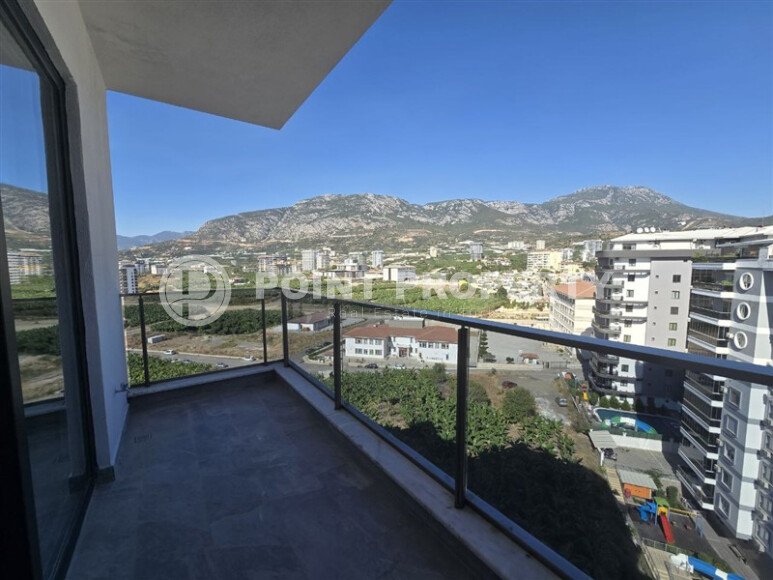 Элегантная квартира 47 м² район Махмутлар, вид на горы-id-10835-фото-7