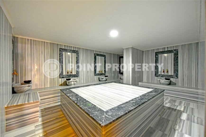 Элегантная квартира 47 м² район Махмутлар, вид на горы-id-10835-фото-12
