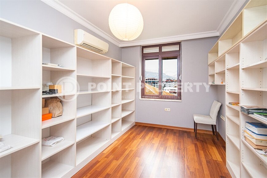 Эргономичная квартира 120 м² район Оба - Обагёль, ВНЖ, гражданство, первая линия, вид на море-id-10837-фото-13