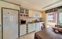 Солнечная квартира 120 м² район Тосмур, частичный вид на море-id-10840-фото-3