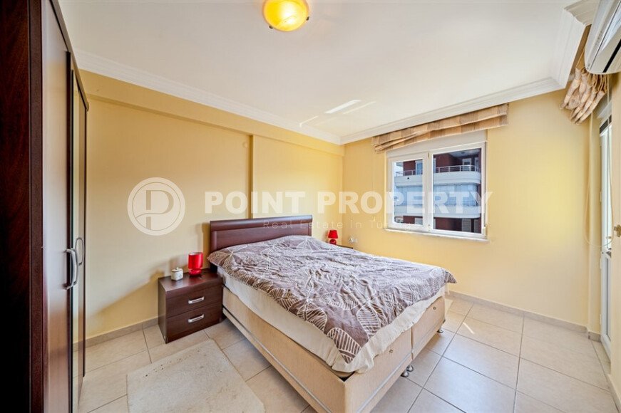 Солнечная квартира 120 м² район Тосмур, частичный вид на море-id-10840-фото-4