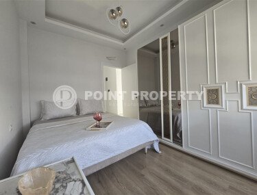 Комфортабельная квартира 52 м² район Каргыджак, вид на море и крепость-id-10843-фото-4