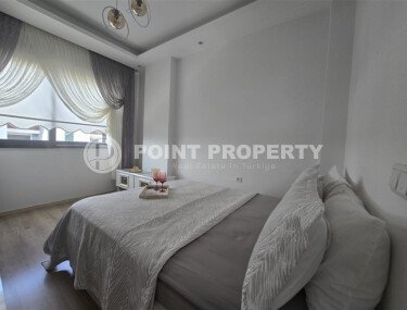 Комфортабельная квартира 52 м² район Каргыджак, вид на море и крепость-id-10843-фото-5