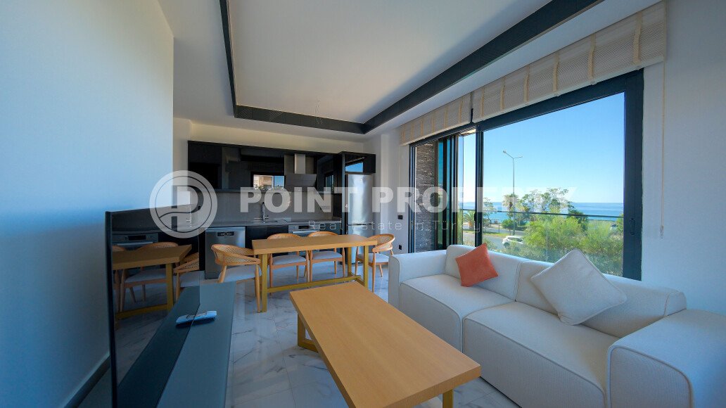 Apartment with a view, 60 m², Kestel district, first line, sea view, citizenship-id-10844-photo-1