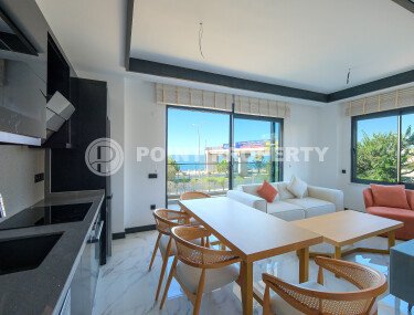 Видовая квартира 60 м² район Кестель, первая линия, вид на море, гражданство-id-10844-фото-4