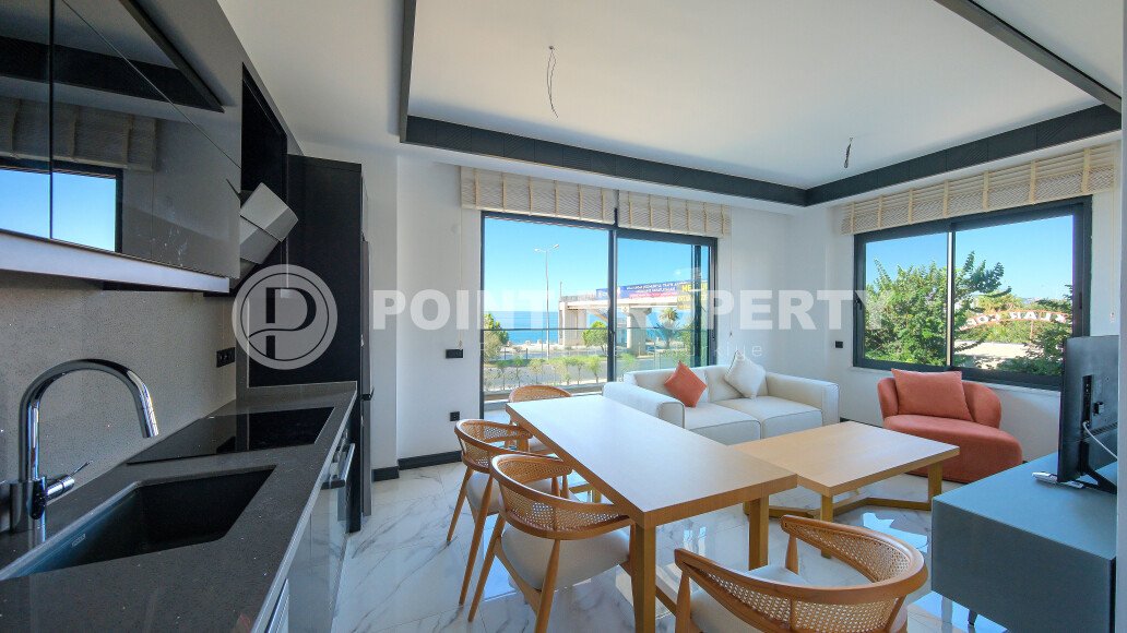 Apartment with a view, 60 m², Kestel district, first line, sea view, citizenship-id-10844-photo-4