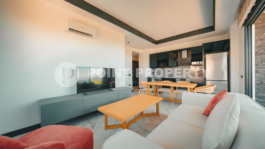 Apartment with a view, 60 m², Kestel district, first line, sea view, citizenship-id-10844-photo-5