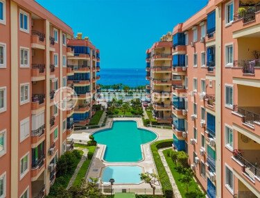 Уютная квартира 120 м² район Махмутлар, рядом с морем, частичный вид на море-id-10848-фото-2