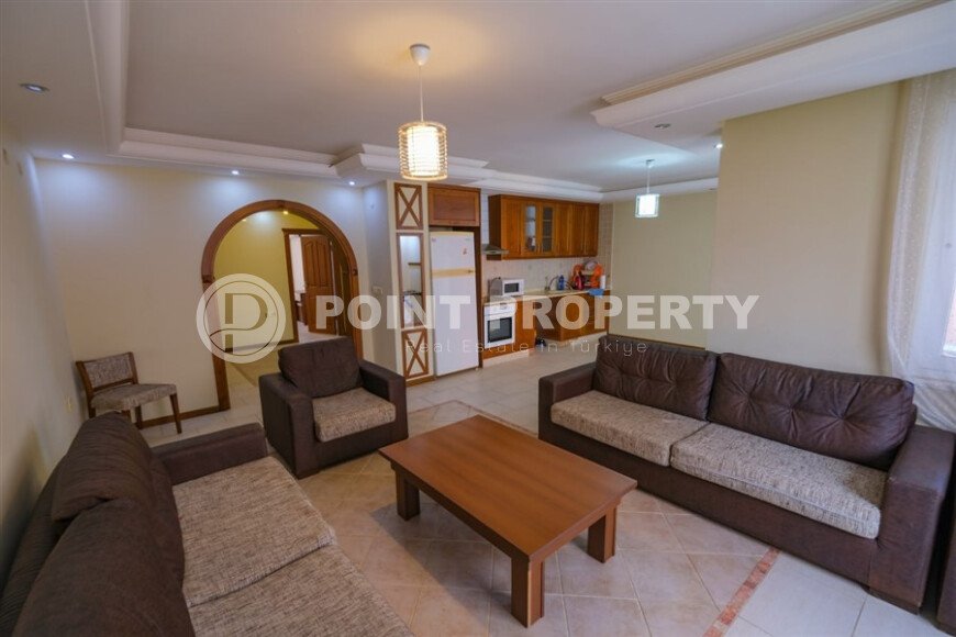 Уютная квартира 120 м² район Махмутлар, рядом с морем, частичный вид на море-id-10848-фото-2