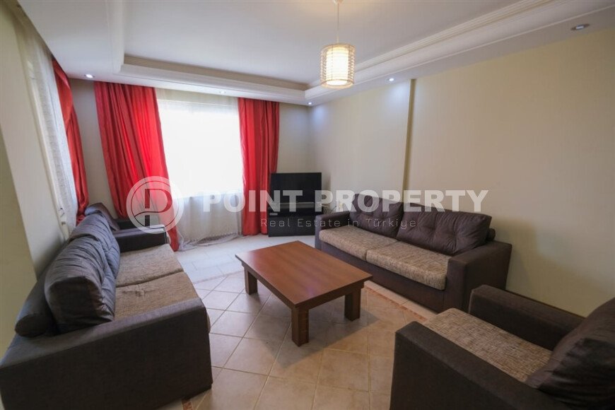 Уютная квартира 120 м² район Махмутлар, рядом с морем, частичный вид на море-id-10848-фото-3