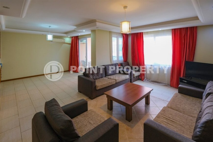 Уютная квартира 120 м² район Махмутлар, рядом с морем, частичный вид на море-id-10848-фото-4